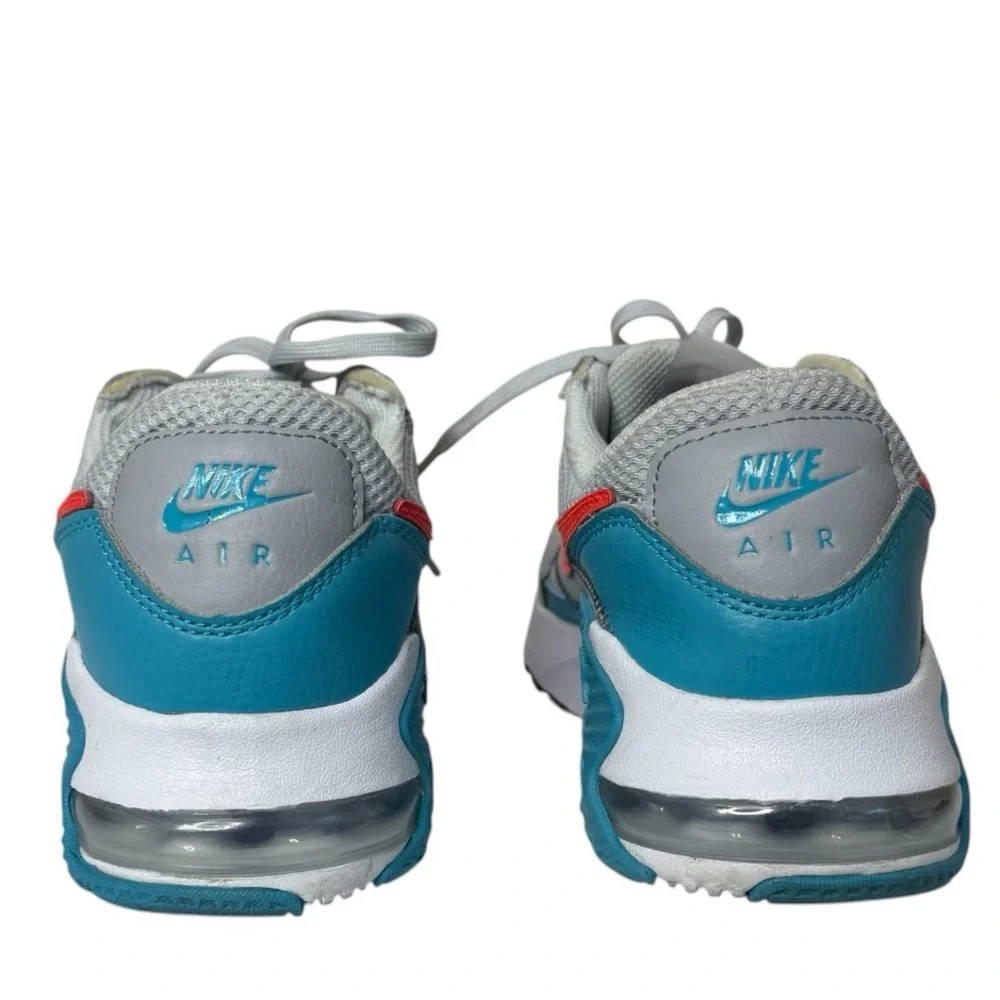 Nike Air Max Excee Pure Platinum/ Teal Bright Crimson‎ Womens 8 Sneakers Shoes